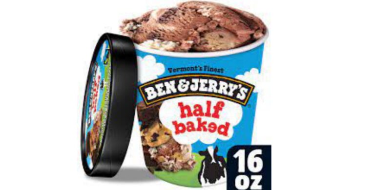 Half Baked Ben and Jerry's Ice Cream