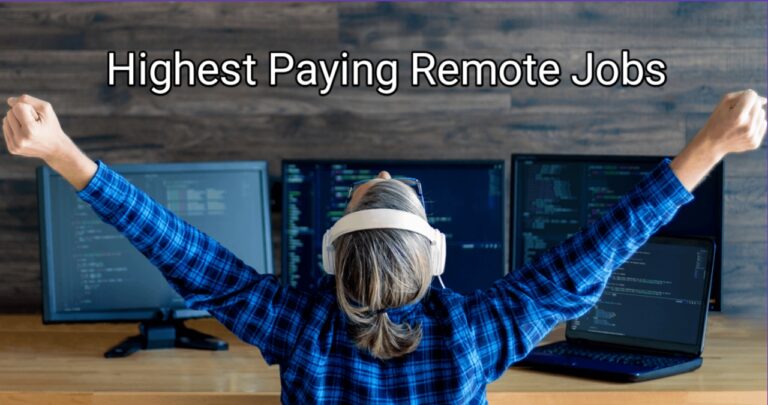 Highest Paying Remote Jobs: Top Career Options to Earn More While Working Remotely